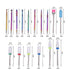 16x Ceramic Nail Drill Bits File Acrylic Manicure Pedicure Tools