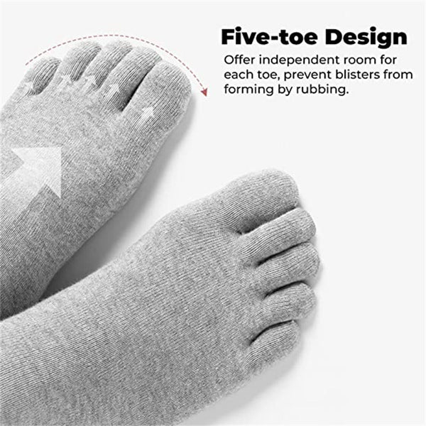 MENS toe socks Anti-Bacteria Blister Cotton Five Separated Fingers