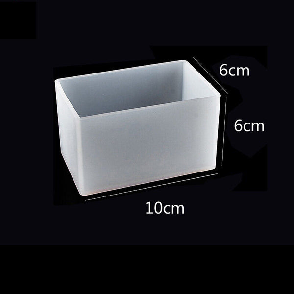 Square Cube Resin Casting Mold Silicone Dried Flower Specimen Making Epoxy Mould