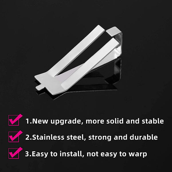 10-30X Stainless Swivel Clamps Heated Hot Bed Glass Fixing Clips For 3D Printer