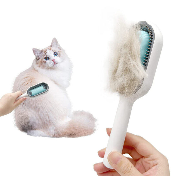 Universal Dog Pet Knots Remover Cat Cleaning Brush Multifunctional with Wipes