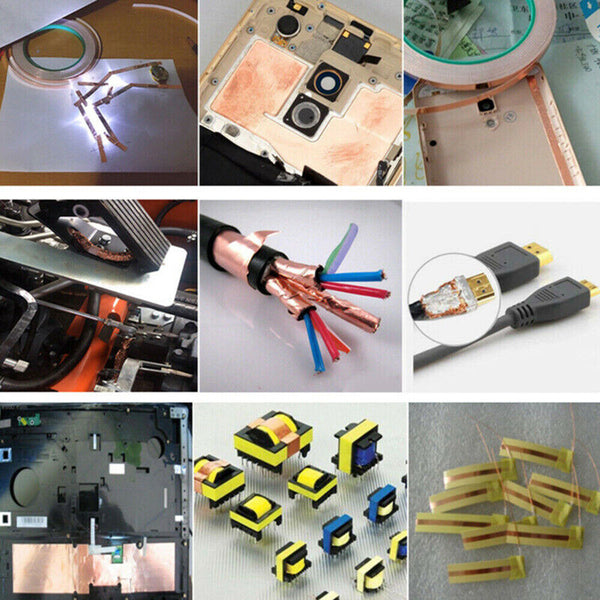 Conductive Copper Foil Tape Double-Sized Adhesive High Heat Temperature