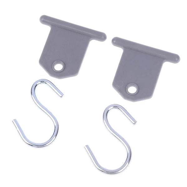 4-8 Sets Camping Awning S Hook Light Hangers Suit Rails Track Caravan Motorhome