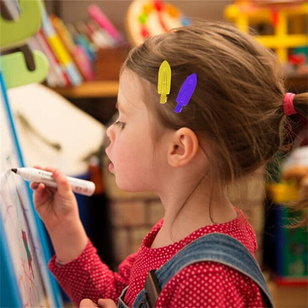 20PCS No Bend Hair Clips No Crease Clip Fix Pin Barrette Makeup Women Malalon AU