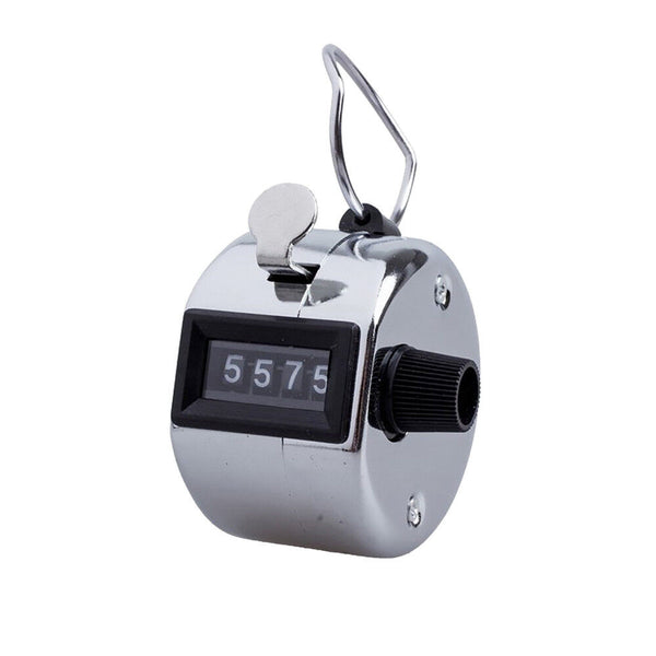 High Quality Tally Counter 4 Digit Number Clicker Hand Held Manual