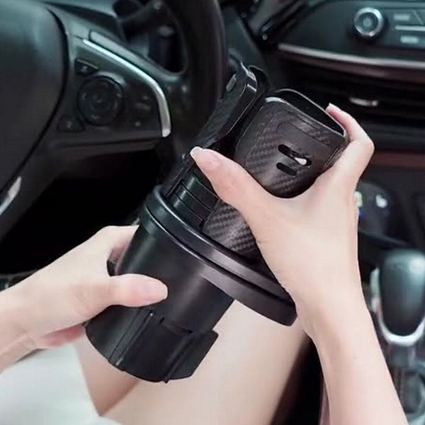 Adjustable Auto Car Seat Cup Holder Drink Coffee Water Bottle Cleanse Storage AU