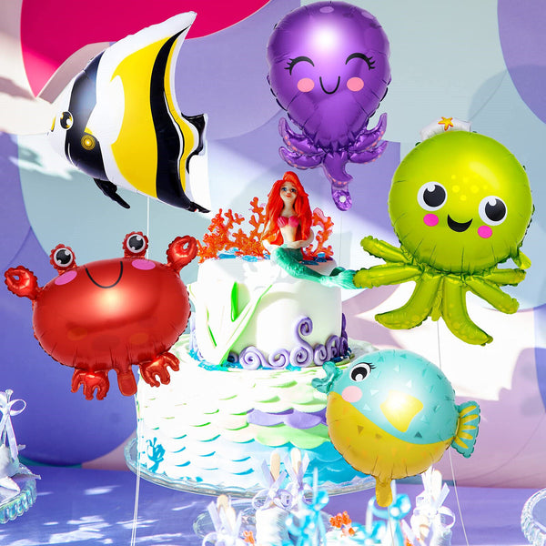 Animal Balloon Jungle Ocean Zoo Foil Balloon Air Inflatable Decoration Birthday