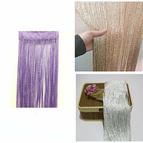 Tassel Decoration Fly Screen Panel Room Door Curtain Divider Window Bead String