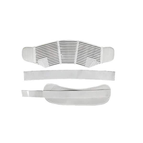 Pregnancy White Maternity Support Brace Strap Belt Abdominal Back Support Belly Band - Lets Party