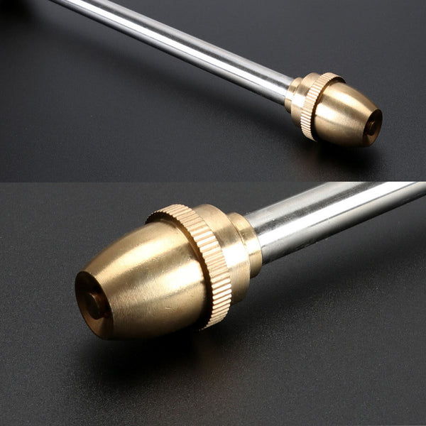 High Pressure Water Spray Gun Brass Nozzle Garden Hose Pipe Lawn Car Wash Long