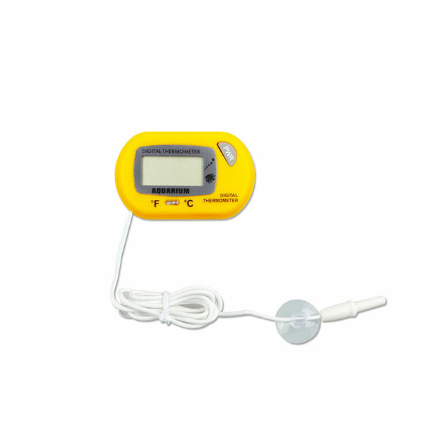 Reptile Aquarium Digital Thermometer Marine Fish Tank LCD Terrarium Frog Gauge