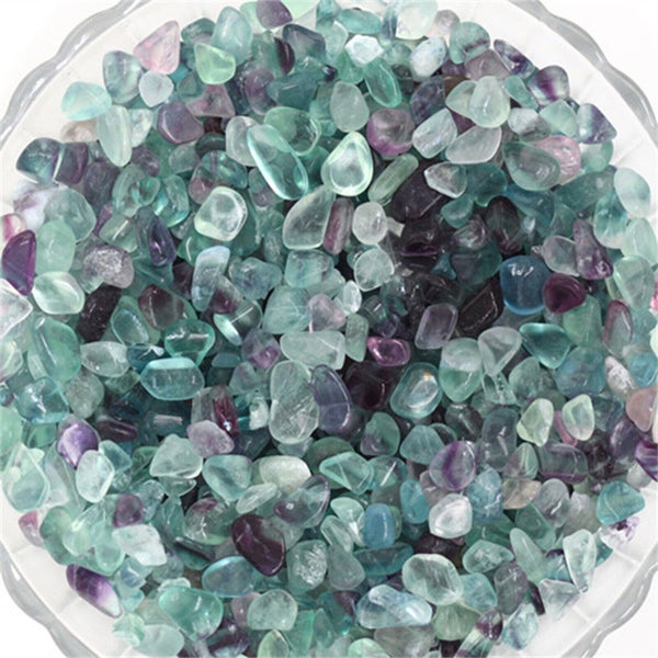 100G Natural Gemstone Tumbled Crystal Chips Chakra Wicca Jewelry Rose Quartz AU