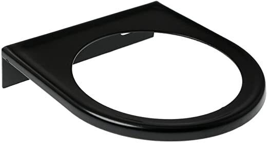 2PCS 52mm Black Single Hole Gauge Meter Dash Pod Mount Holder Bracket Face Panel