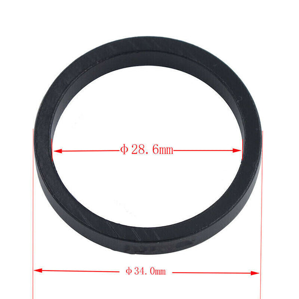 6/12pcs Bicycle Headset Washer Road Bike Headset Washer Front Stem Fork Spacers