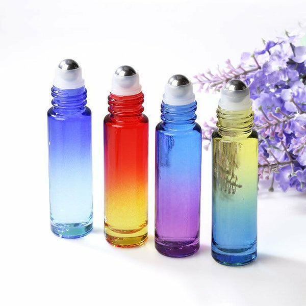 5X 10ML Essential Oils Bottles + Carry Case Holder Storage Travel Bag Felt Pouch