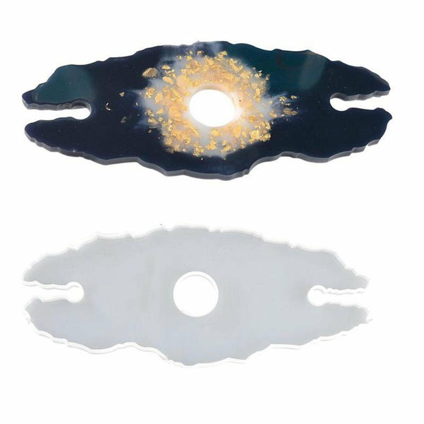 Silicone Wine Glass Holder Resin Casting Mold Cup Coaster Epoxy Mould Craft Tool
