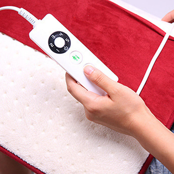 Electric Heating Pad Heat Therapy Neck Shoulder Back Feet Warmer Blanket Mat New