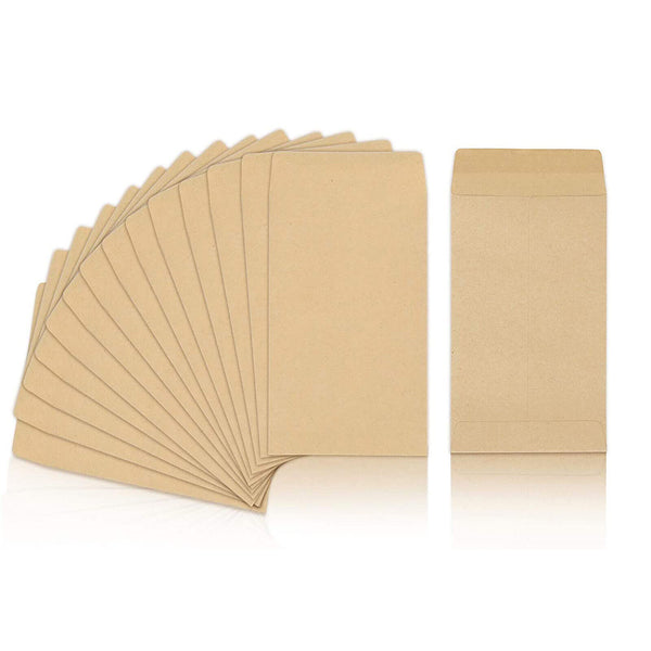 20x Kraft Envelopes Brown Mailer Standard Business Envelope Wedding Card 23x16CM - Lets Party