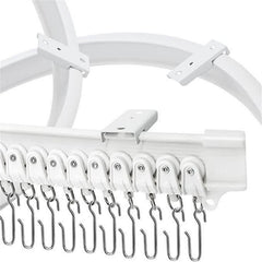 Curtain Track 5m – Bendable Ceiling Curtain Rail Set