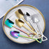 8PCS Shovel Shape Spoon Tea Coffee Sugar Cake Scoop Dessert Ice Cream Spoon AU