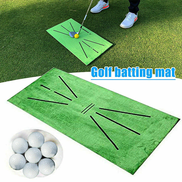 Golf Training Mat for Swing Detection Batting Golf Practice Training Aid Game AU