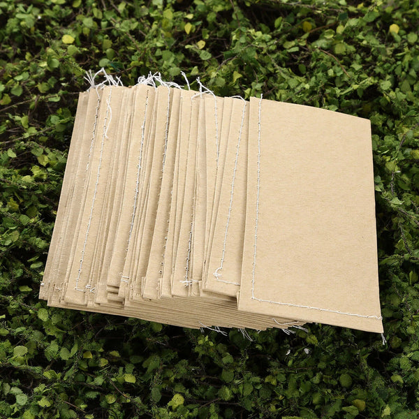 100PCS Mini Kraft Paper Seed Packets Garden Home Storage Bags Envelopes Bags NEW
