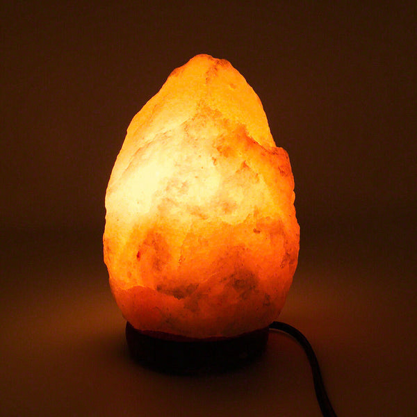 Himalayan Salt Lamp Natural Crystal Rock Shape Dimmer Switch Night Light 1-7 kg - Lets Party