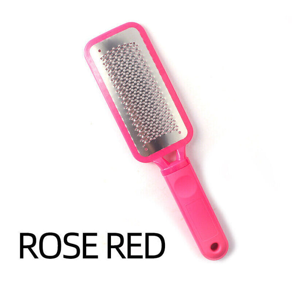 RoseRed Stainless Steel Foot File Scraper Grater Pedicure Rasp Callus Remover Tool - Lets Party