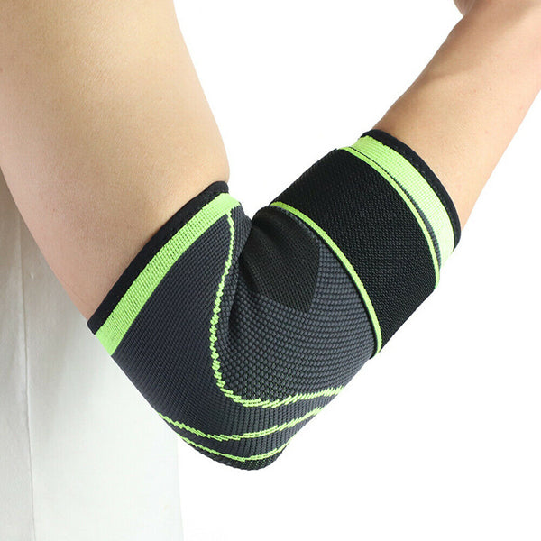 Tennis Golf Elbow Support Brace Adjustable Forearm Strap Compression Sleeve Band - Lets Party