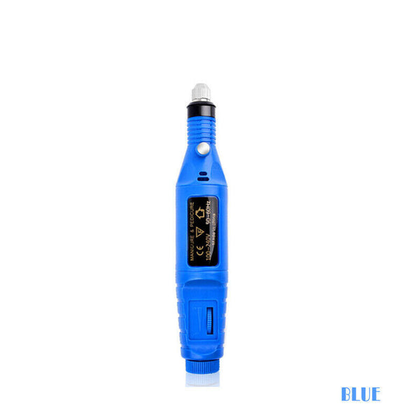 Electric Nail Drill File Tools Nail Machine Acrylic Art Manicure Pen Shaper Kit