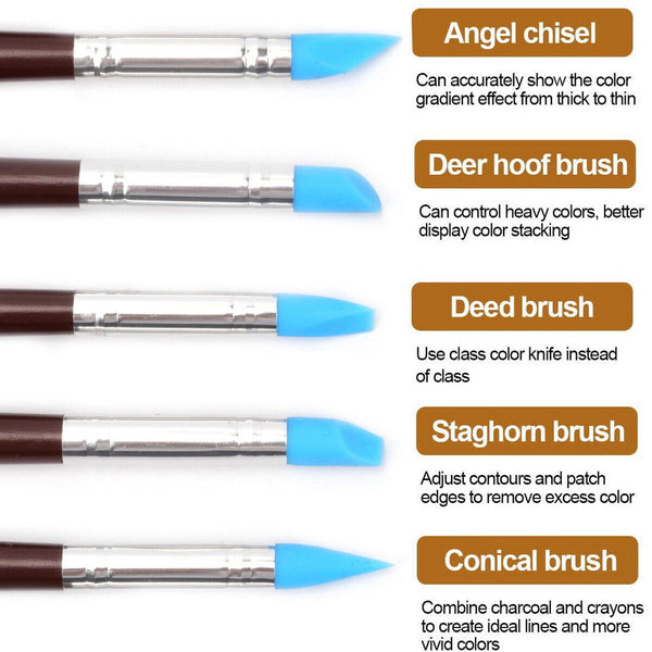 10X  Set Polymer Clay Tools Modelling Sculpting Tool Pottery Models Art Projects