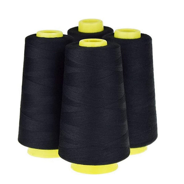 4PCS Overlocker Thread Polyester Yarn Sewing Thread Roll Machine Hand Embroidery