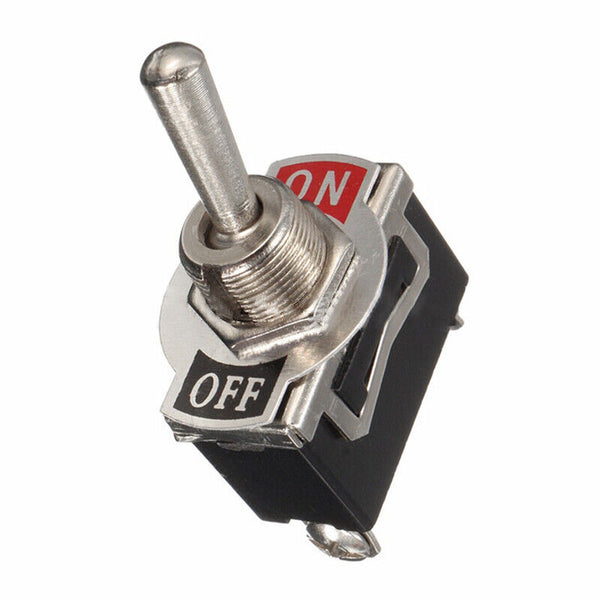 10x Waterproof Toggle Flick Switch 250V ON/OFF Car Dash Light Metal 12 Volt Boot
