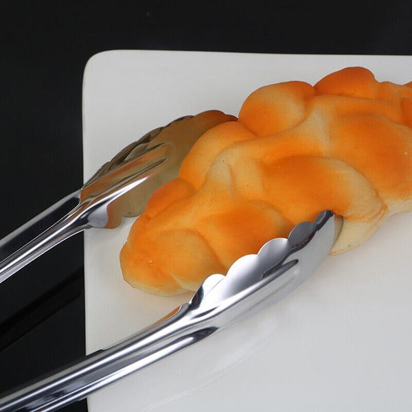 20PCS Kitchen Tong Food Holder Stainless Steel Grilling BBQ Tong Clips 18CM  AU