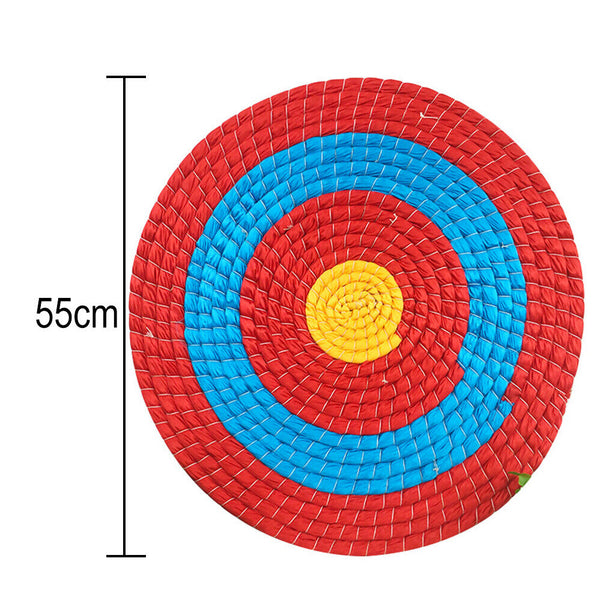 Target Bow Shooting Archery Decor Outdoor Sports Straw Arrow Single Layer ACB#