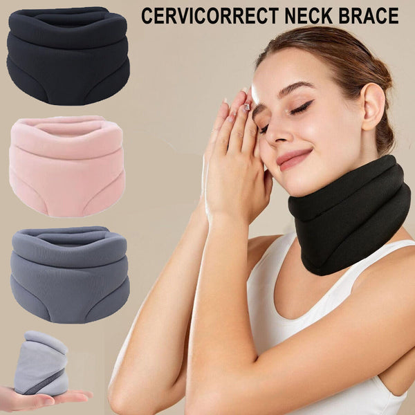 Cervicorrect Neck Brace by Healthy Lab Co, Neck Brace for Neck Pain and Support