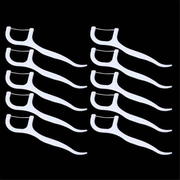 30-150 x Floss Picks Dental Teeth Toothpicks Stick Care Tooth Pick Clean Oral AU