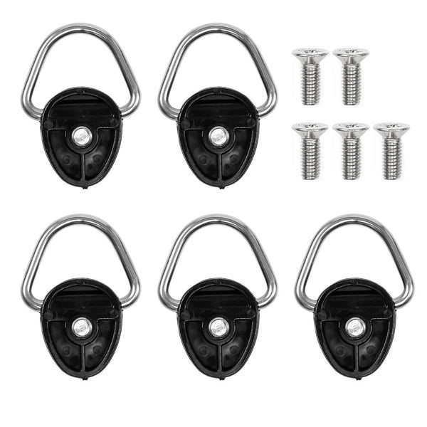 5x For Suzuki Jimny JB64 JB74 2019-23 Tie Down Anchors D-Ring Buckle Screw Hook
