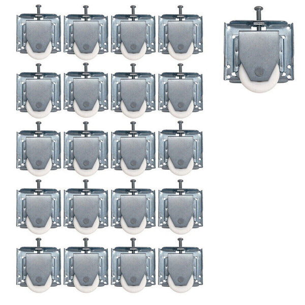 8X Sliding Wardrobe Robe Door Roller Wheel Mirror Screen Glass Cupboard Wheels