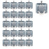 8X Sliding Wardrobe Robe Door Roller Wheel Mirror Screen Glass Cupboard Wheels