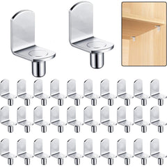 20-100X Shelf Pegs Plugs L-Shaped Pins Replace Parts Studs Support Suit 5mm Hole