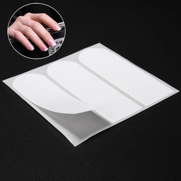 1-10 Sheets French Tip Nail Decoration Strip Stickers Stencil Guides Manicure AU