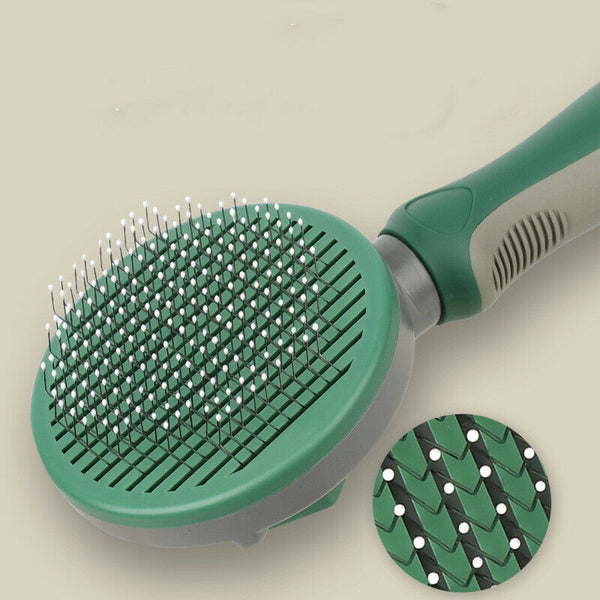 Pet Dog Cat Grooming Comb Brush Tool Gently Removes Loose Undercoat Knots Mats