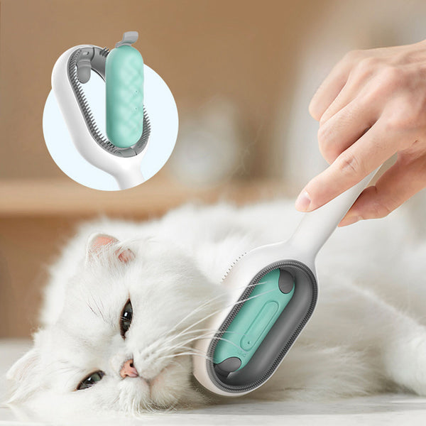 Universal Dog Pet Knots Remover Cat Cleaning Brush Multifunctional with Wipes