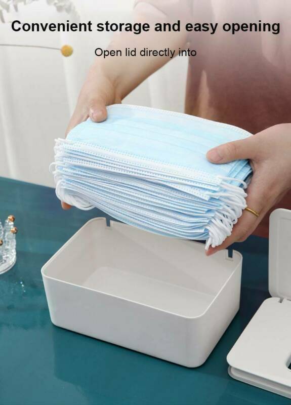 Tissue Box Cover Holder Dispenser Plastic Wet Covers Paper Holders Organiser AU