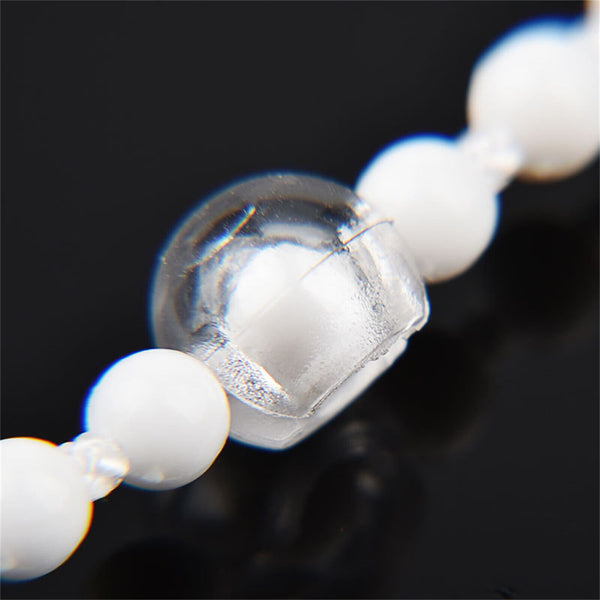 50pcs Blind Control Chain Ball Stopper Roller Cord Holland Blind Clear Curtain