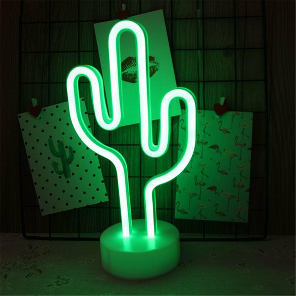 Led Neon Signs Light Christmas Wedding Decor Table Lamp Battery Powered Bar Pub