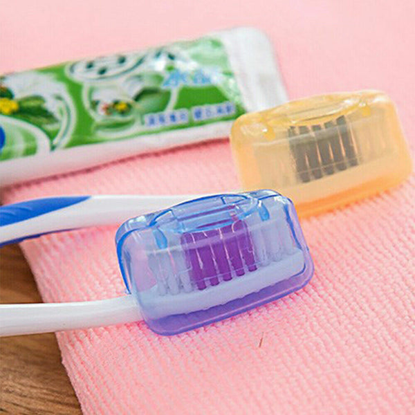 Travel Toothbrush Head Cover Cap Case Outdoor Brush Cleaner Protect