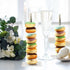 4X Acrylic Clear Donut Wall Stand Display Holder Dessert Stand Table Wedding Bir