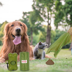 10 Roll Dog Poop Bags Thick Strong Earth-Friendly Degradable Pet Poo Clean Bag